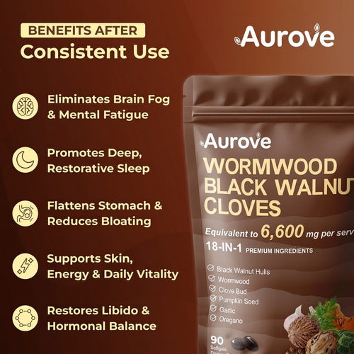 Aurove Wormwood, Black Walnut & Clove Complex