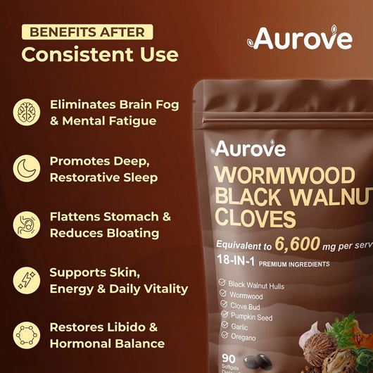 Aurove Wormwood, Black Walnut & Clove Complex
