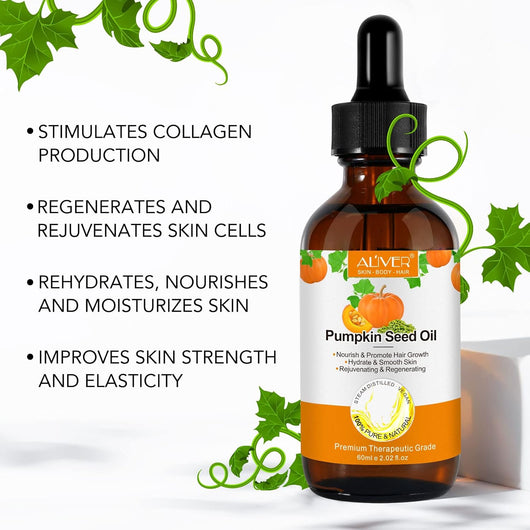 Unrefined Cold Pressed Pumpkin Seed Oil