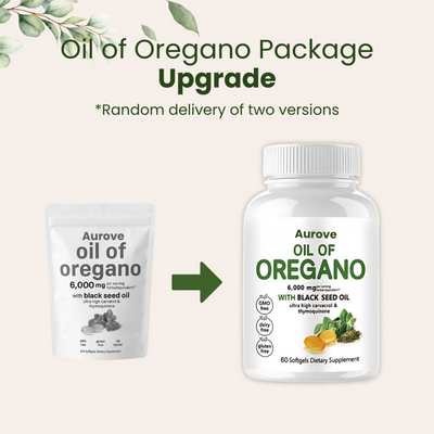 Aurove Oil of Oregano with Black Seed Oil