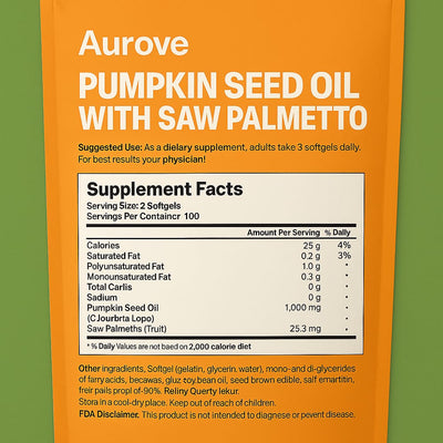 Pumpkin Seed Oil Softgels
